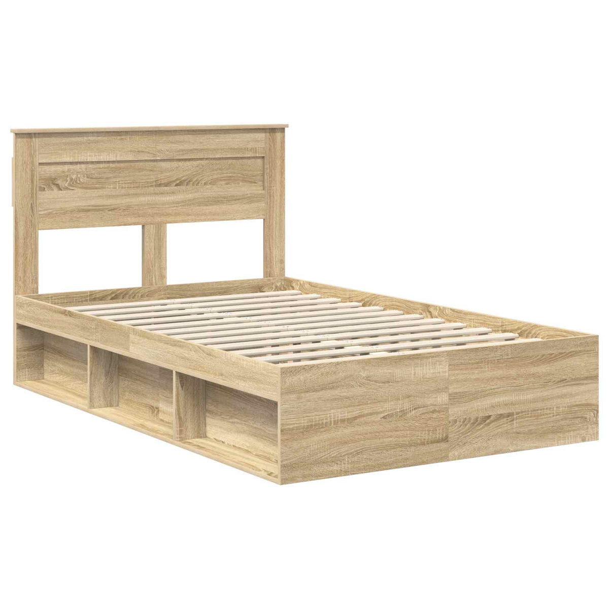 Bed Frame Engineered Wood Sonoma Oak