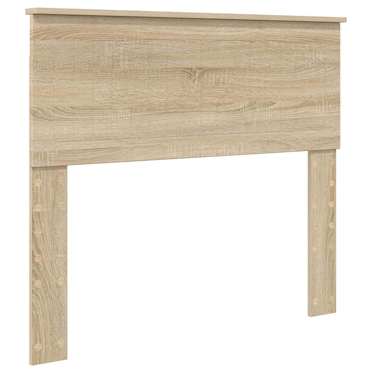 Bed Frame 100 x 200 cm Solid Pine Wood Sonoma oak