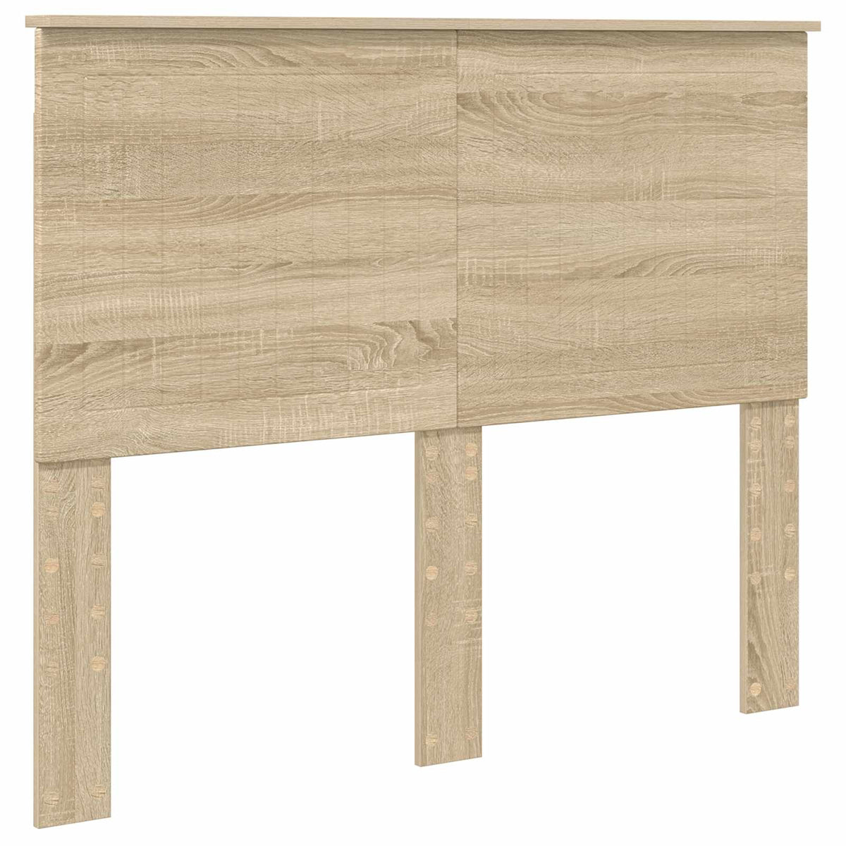 Bed Frame Solid Pine Wood Sonoma oak