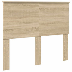 Bed Frame Solid Pine Wood Sonoma oak