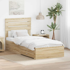 Bed Frame Engineered Wood Sonoma oak