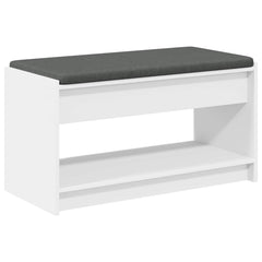 Hall Bench 83 x 38 x 45 cm White