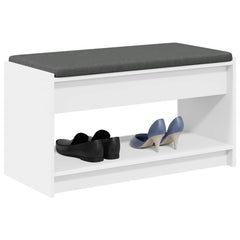 Hall Bench 83 x 38 x 45 cm White