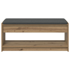vidaXL Hall Bench Artisan Oak 103 x 38 x 45 cm 5