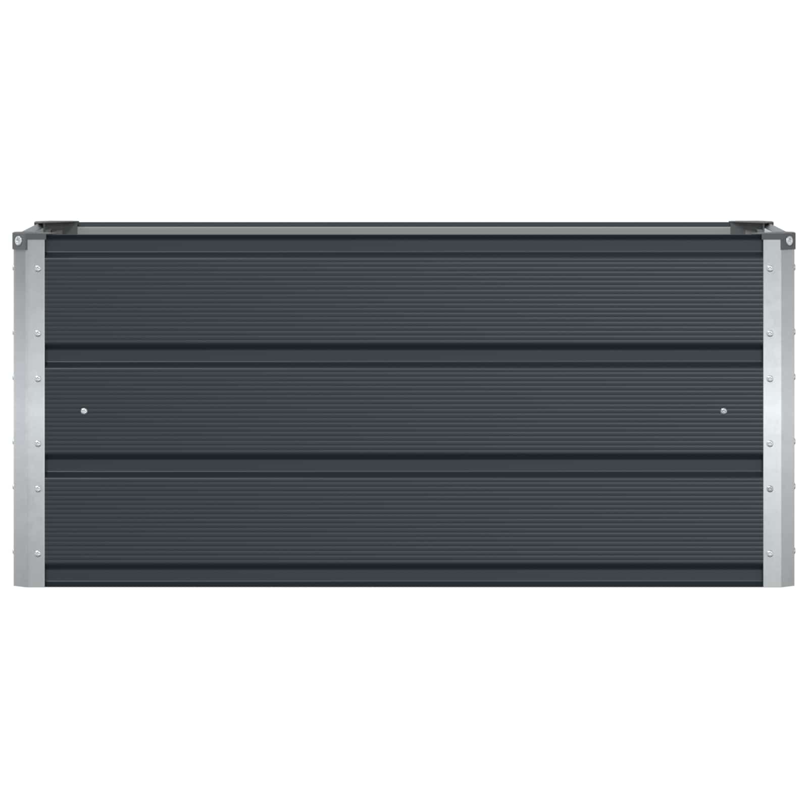 vidaXL Planter Anthracite 100 x 40 x 45 cm Steel 4