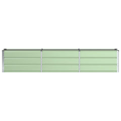 vidaXL Planter Green 240 x 40 x 45 cm Steel 4