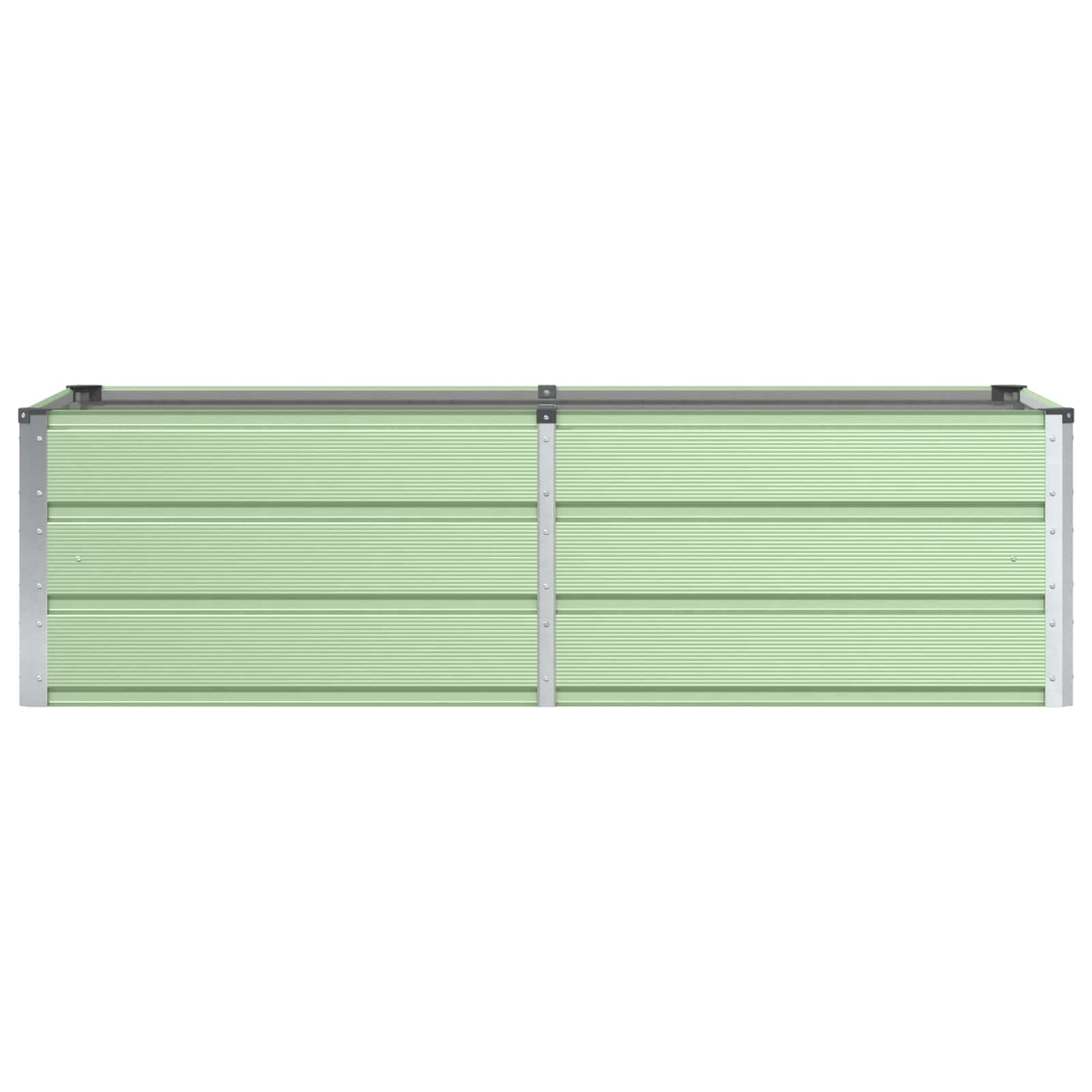 vidaXL Planter Green 160 x 80 x 45 cm Steel 4