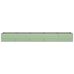 Planter 160 x 80 x Steel Height 45 cm Green 400 cm