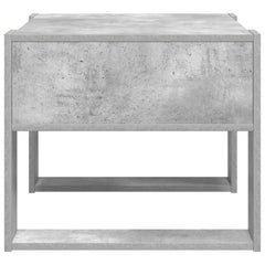 vidaXL Coffee Table Concrete Grey 66 x 53 x 45 cm Engineered Wood 6