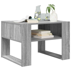 vidaXL Coffee Table Grey Sonoma 66 x 53 x 45 cm Engineered Wood 3