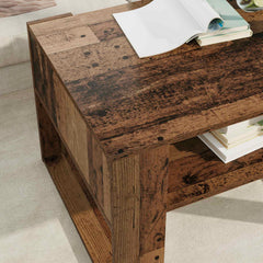 vidaXL Coffee Table Old Wood 66 x 53 x 45 cm Engineered Wood 4