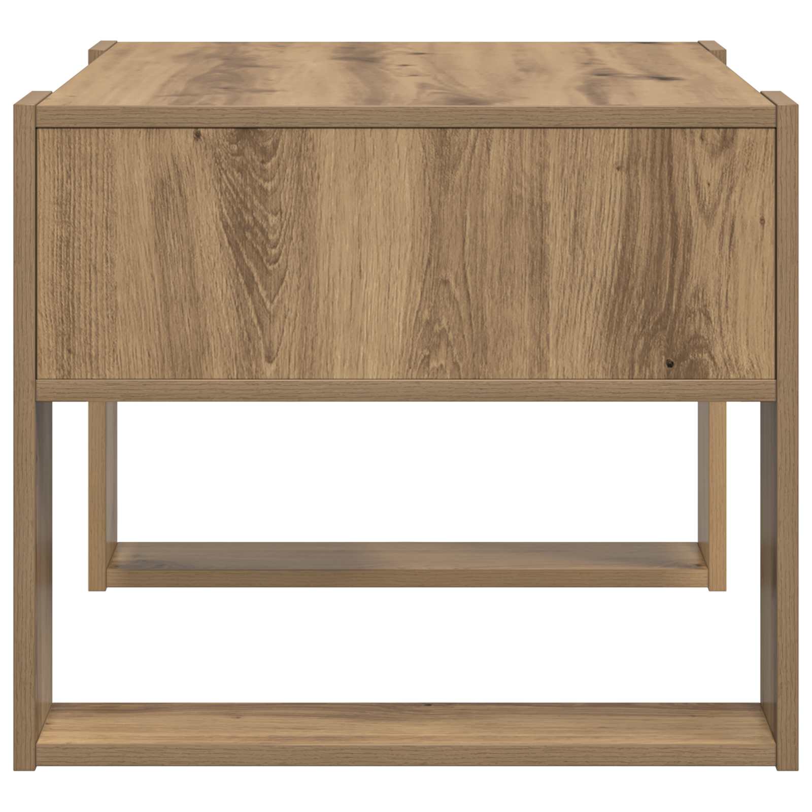 vidaXL Coffee Table Artisan Oak 66 x 53 x 45 cm Engineered Wood 6