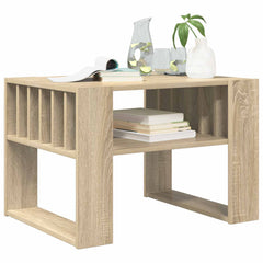 vidaXL Coffee Table Sonoma Oak 66 x 49.5 x 45 cm Engineered Wood 3