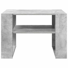 vidaXL Coffee Table Concrete Grey 66 x 49.5 x 45 cm Engineered Wood 5