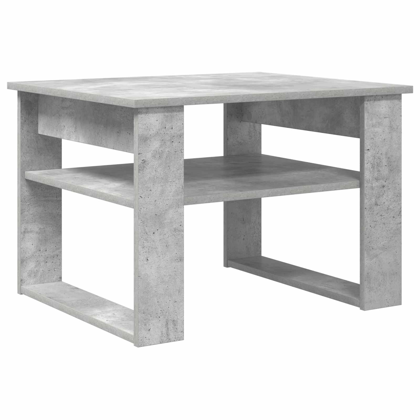 vidaXL Coffee Table Concrete Grey 64 x 54 x 44 cm Engineered Wood 2