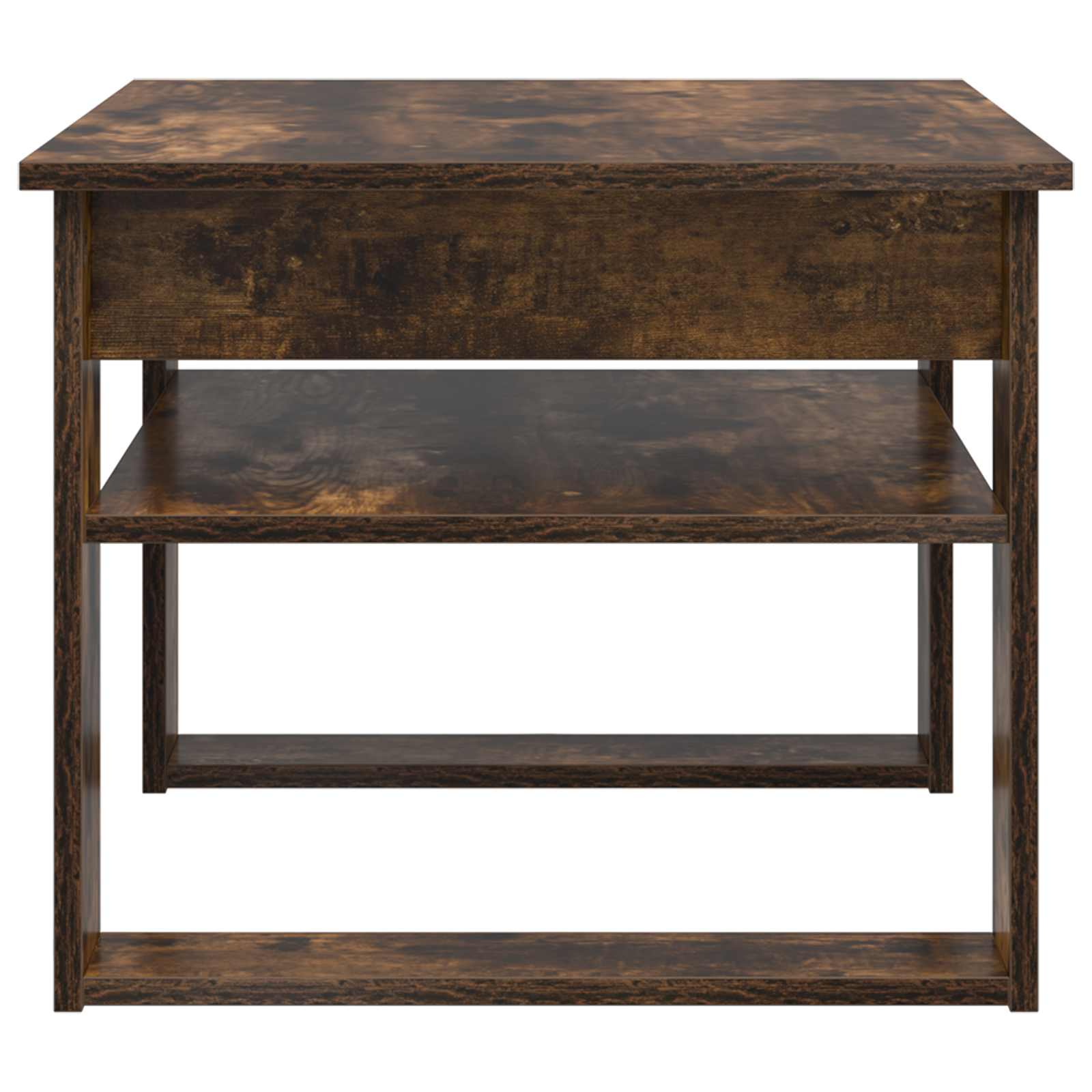 vidaXL Coffee Table Smoked Oak 64 x 54 x 44 cm Engineered Wood 6