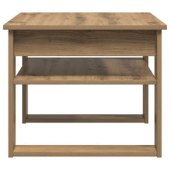 vidaXL Coffee Table Artisan Oak 64 x 54 x 44 cm Engineered Wood 6
