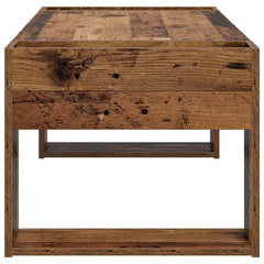 Coffee Table 110 x 50 x 41 cm Engineered Wood Old wood