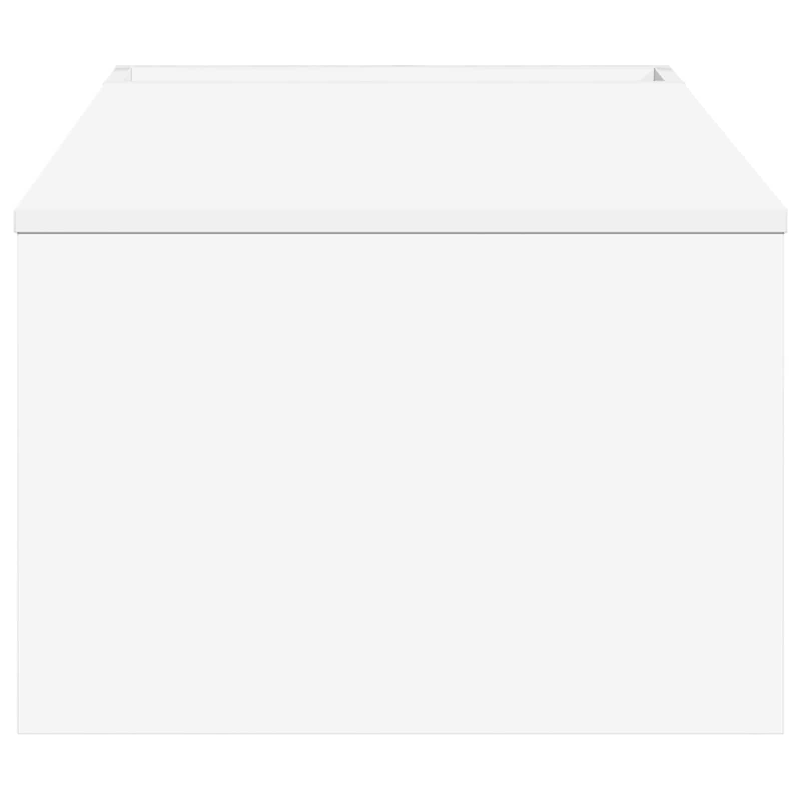 vidaXL Coffee Table White 95 x 50 x 34 cm Engineered Wood 6
