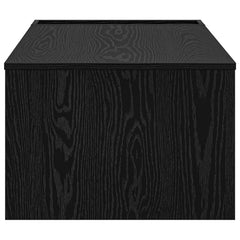 vidaXL Coffee Table Black Oak 95 x 50 x 34 cm Engineered Wood 6