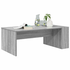 vidaXL Coffee Table Grey Sonoma 95 x 50 x 34 cm Engineered Wood 3