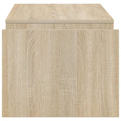 vidaXL Coffee Table Sonoma Oak 90 x 45 x 35 cm Engineered Wood 6