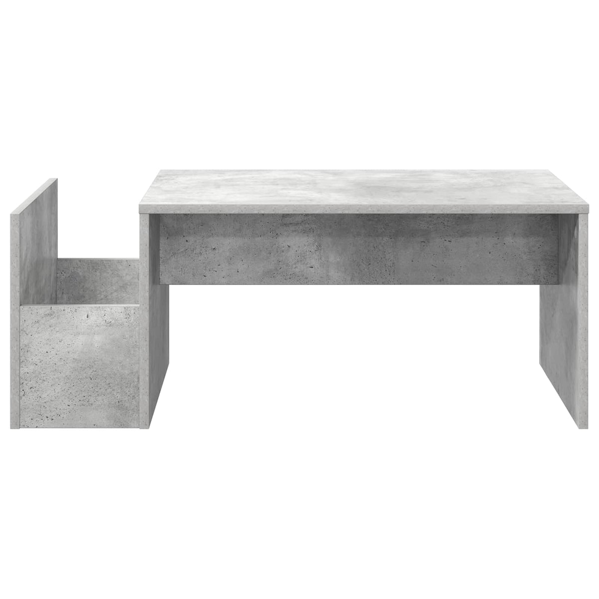 vidaXL Coffee Table Concrete Grey 90 x 45 x 35 cm Engineered Wood 5