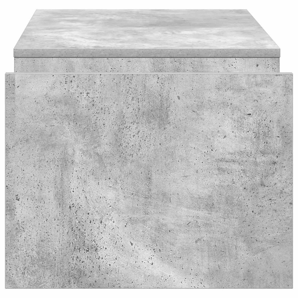 vidaXL Coffee Table Concrete Grey 90 x 45 x 35 cm Engineered Wood 6