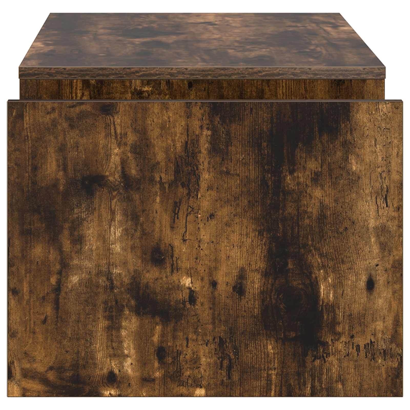vidaXL Coffee Table Smoked Oak 90 x 45 x 35 cm Engineered Wood 6