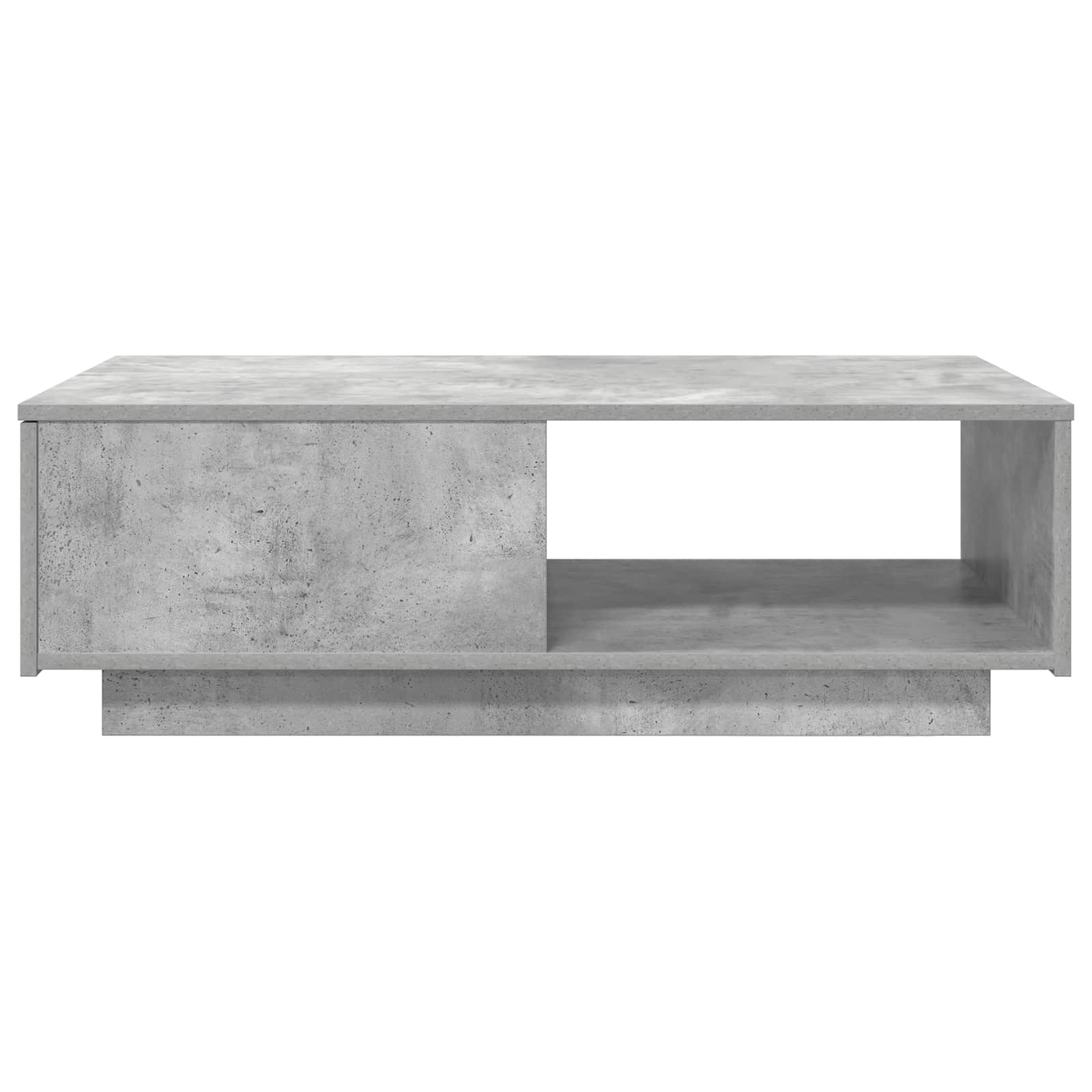 vidaXL Coffee Table Concrete Grey 95 x 55 x 31 cm Engineered Wood 6