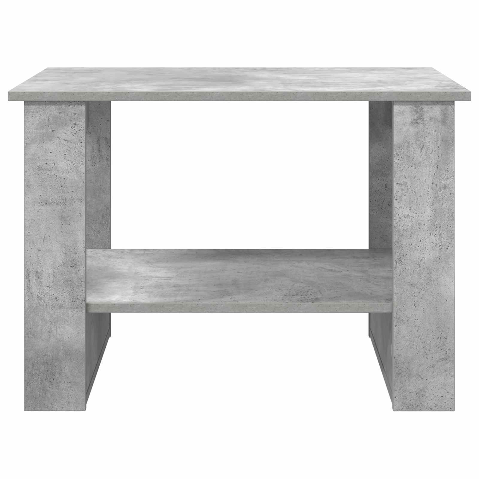 vidaXL Coffee Table Concrete Grey 72 x 50 x 50 cm Engineered Wood 5