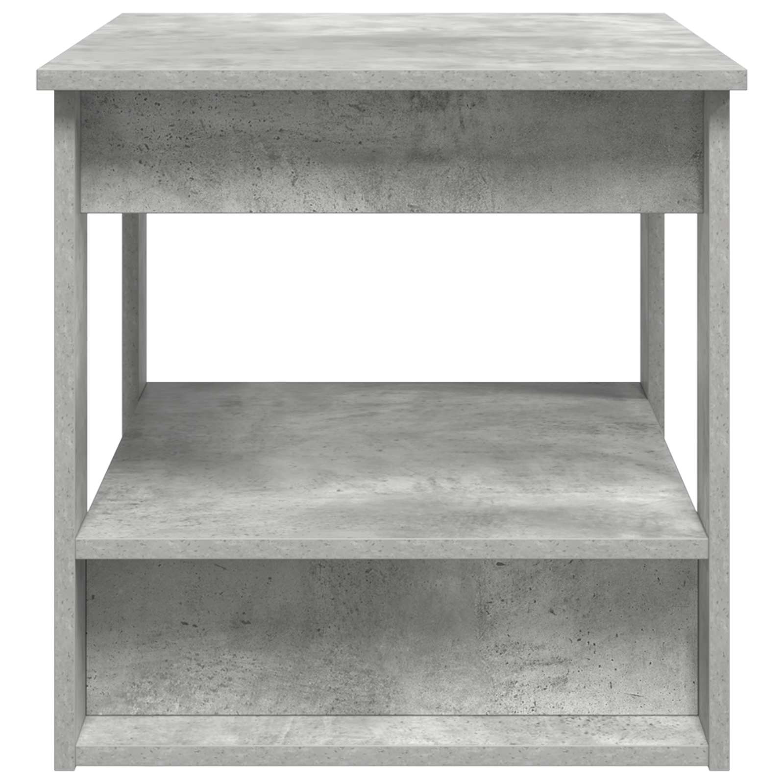vidaXL Coffee Table Concrete Grey 72 x 50 x 50 cm Engineered Wood 6