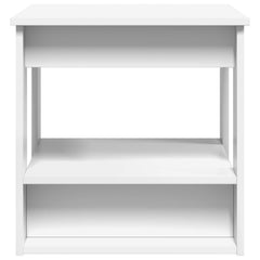 vidaXL Coffee Table White 51 x 50 x 50 cm Engineered Wood 6