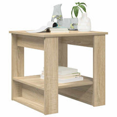 vidaXL Coffee Table Sonoma Oak 51 x 50 x 50 cm Engineered Wood 3