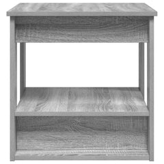 vidaXL Coffee Table Grey Sonoma 51 x 50 x 50 cm Engineered Wood 6