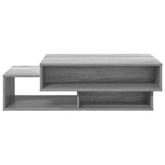 vidaXL Coffee Table Grey Sonoma 105 x 50 x 32.5 cm Engineered Wood 5