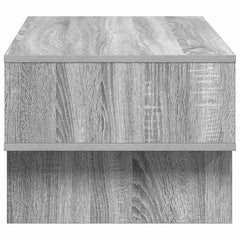 vidaXL Coffee Table Grey Sonoma 80 x 46 x 35 cm Engineered Wood 6