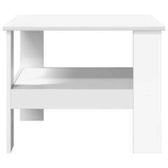 vidaXL Coffee Table White 57 x 55 x 45 cm Engineered Wood 5