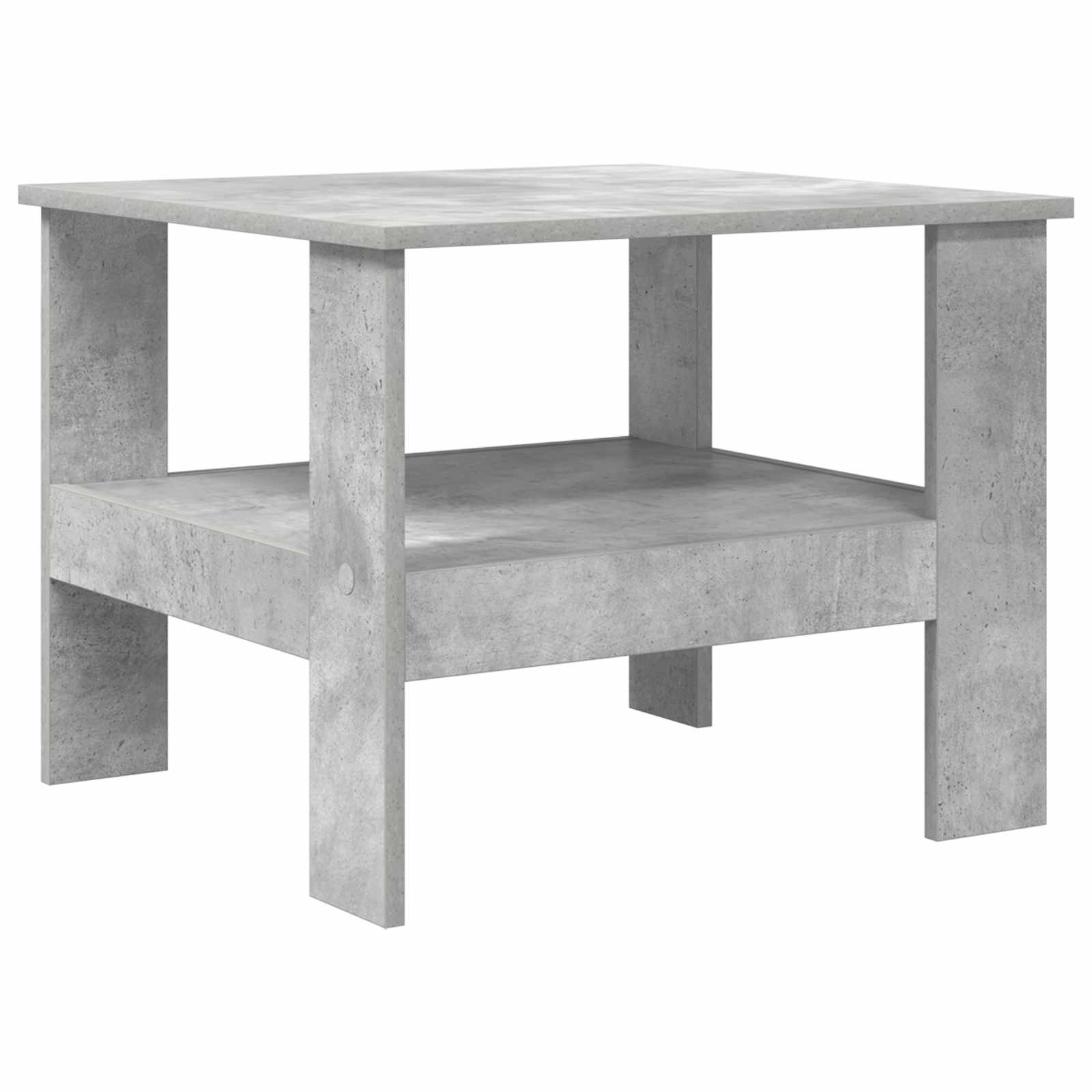 vidaXL Coffee Table Concrete Grey 57 x 55 x 45 cm Engineered Wood 2