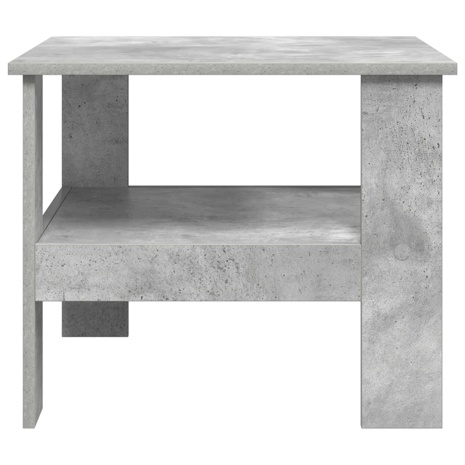 vidaXL Coffee Table Concrete Grey 57 x 55 x 45 cm Engineered Wood 6