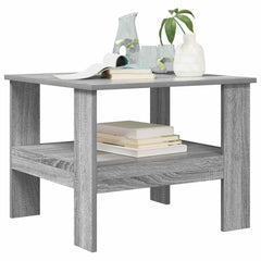 vidaXL Coffee Table Grey Sonoma 57 x 55 x 45 cm Engineered Wood 3