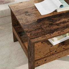vidaXL Coffee Table Old Wood 57 x 55 x 45 cm Engineered Wood 4