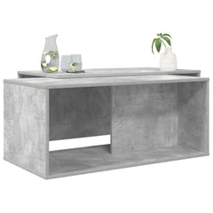 vidaXL Coffee Table Set 2 pcs Concrete Grey 90 x 48 x 40 cm 3