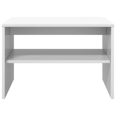 vidaXL Coffee Table White 60 x 50 x 40 cm Engineered Wood 5