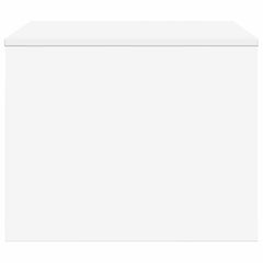 vidaXL Coffee Table White 60 x 50 x 40 cm Engineered Wood 6