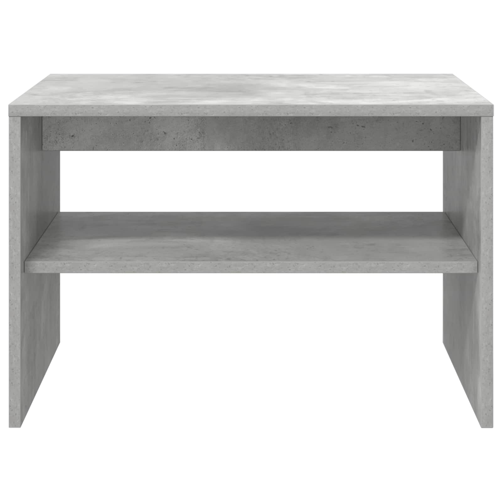 vidaXL Coffee Table Concrete Grey 60 x 50 x 40 cm Engineered Wood 5