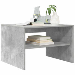 vidaXL Coffee Table Concrete Grey 60 x 50 x 40 cm Engineered Wood 3