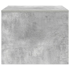 vidaXL Coffee Table Concrete Grey 60 x 50 x 40 cm Engineered Wood 6