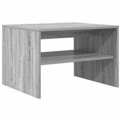 vidaXL Coffee Table Grey Sonoma 60 x 50 x 40 cm Engineered Wood 2