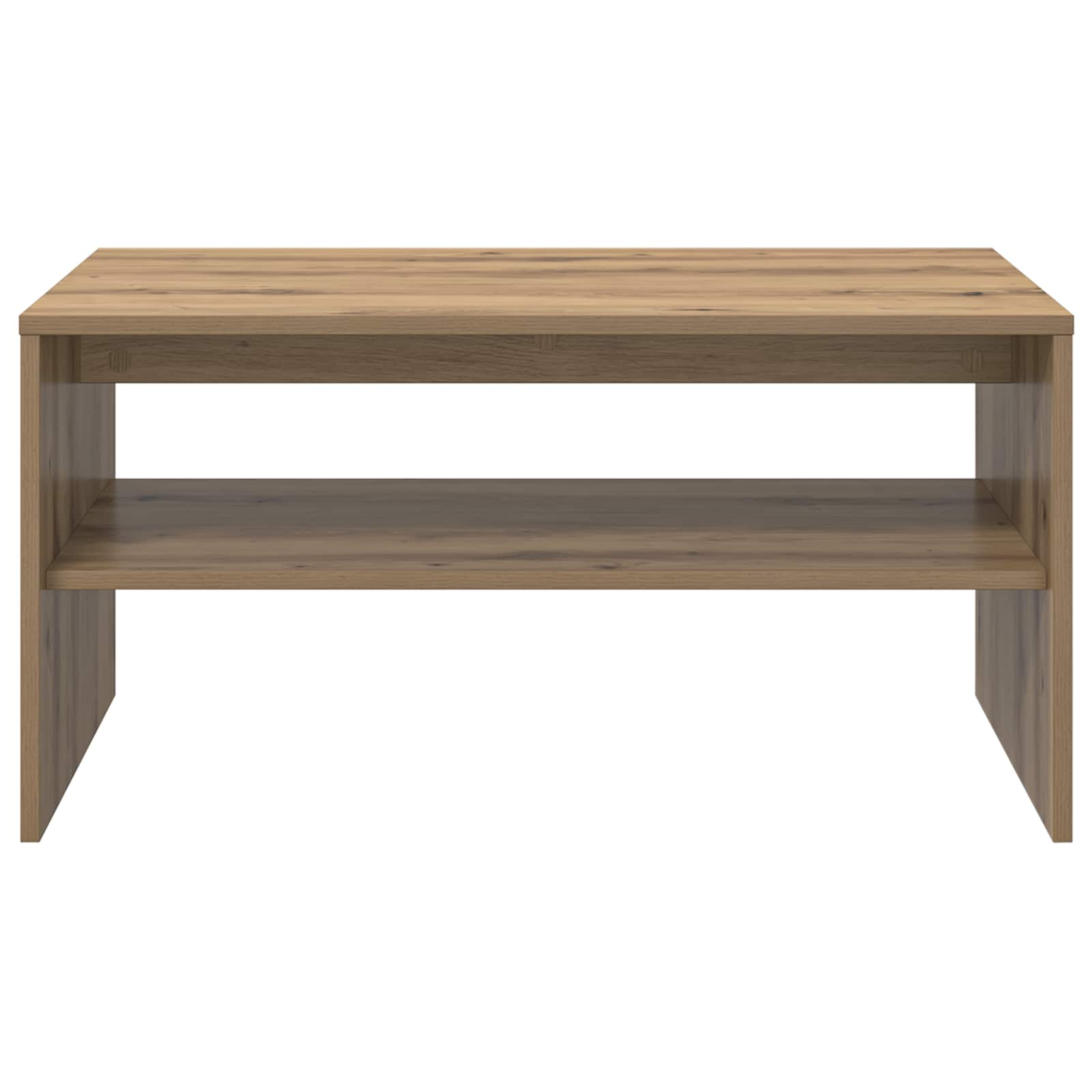 vidaXL Coffee Table Artisan Oak 80 x 50 x 40 cm Engineered Wood 5